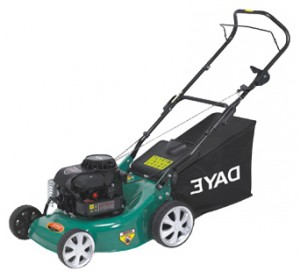 trimmer (self-propelled lawn mower) Daye DYM1564 Photo review