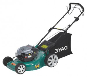 trimmer (self-propelled lawn mower) Daye DYM1568 Photo review