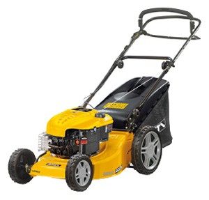 trimmer (self-propelled lawn mower) STIGA Turbo 53 S BW Plus B Photo review